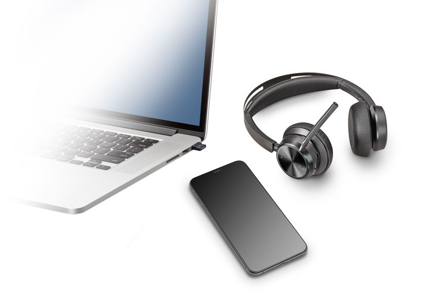 Tai Nghe Poly Voyager Focus 2 UC – USB A/C Microsoft Teams 5 1