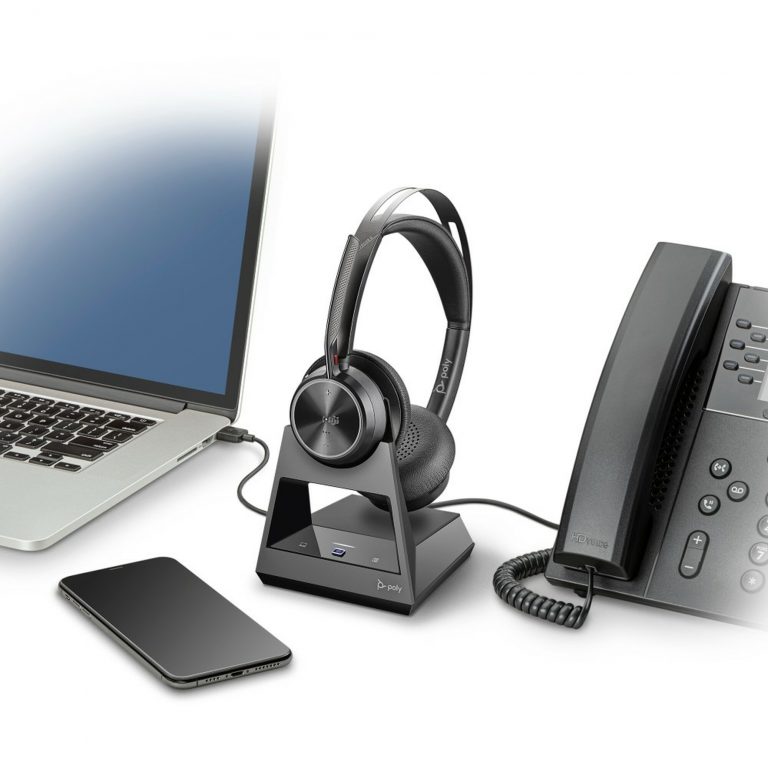 Tai Nghe Poly Voyager Focus 2 UC – USB A/C Microsoft Teams 6 1