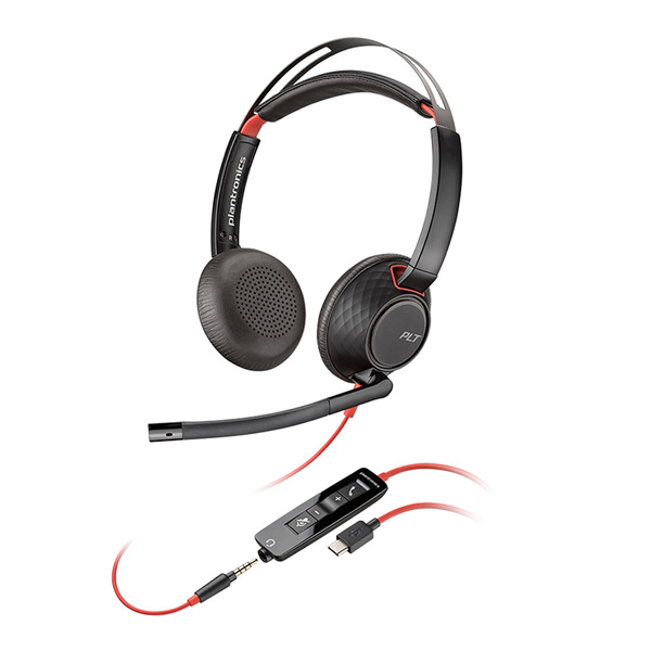 Hướng Dẫn Lựa Chọn Tai Nghe Poly Phù Hợp Với Nhu Cầu Sử Dụng BLACKWIRE 5220 STEREO USB C