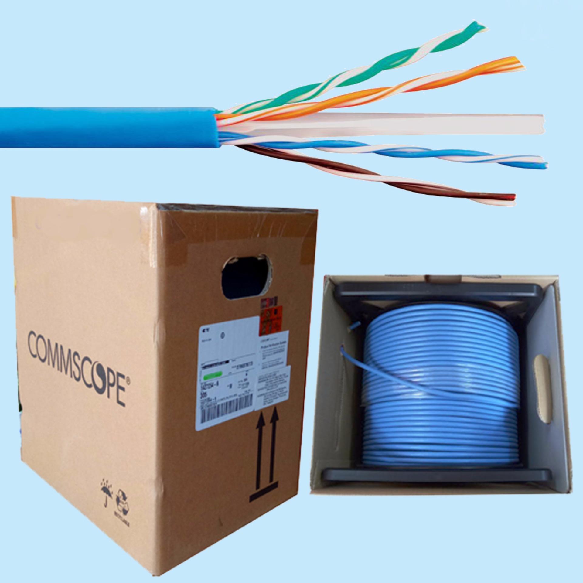 Cáp mạng Commscope Cat6 UTP 1427254-6 Cáp mạng Commscope Cat6 UTP 1427254-6 - Ảnh 2
