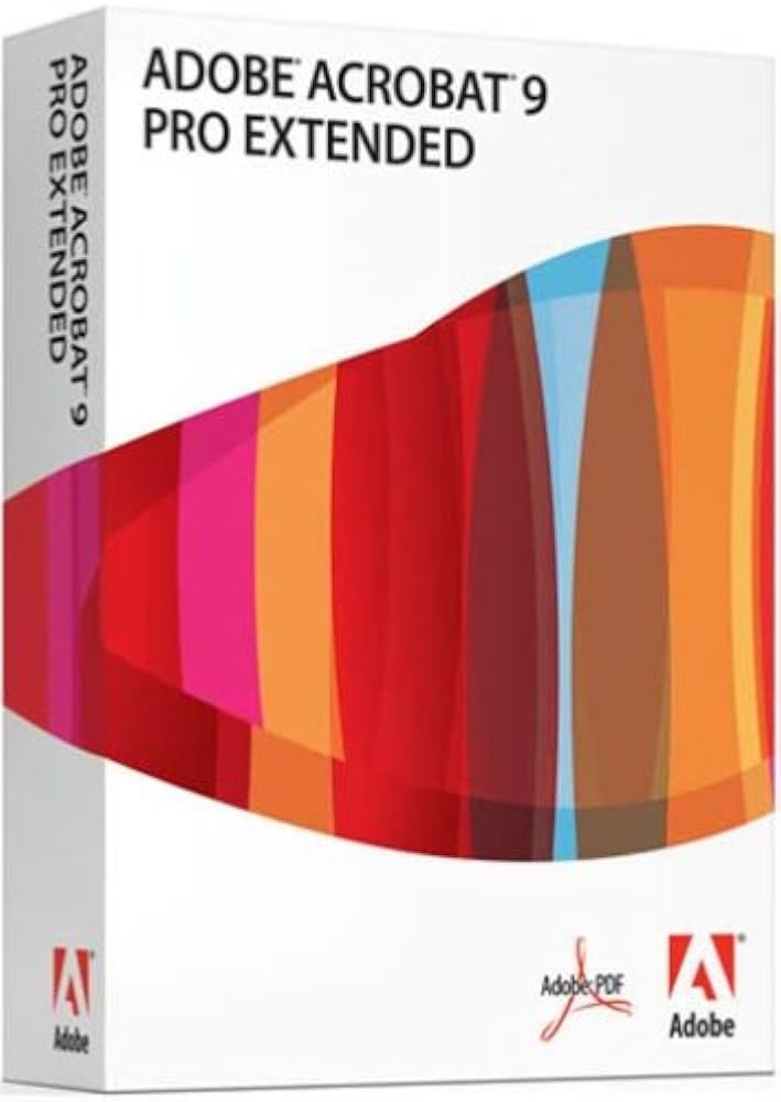 Acrobat Professional 9 WIN RET IE Acrobat Professional 9 WIN RET IE