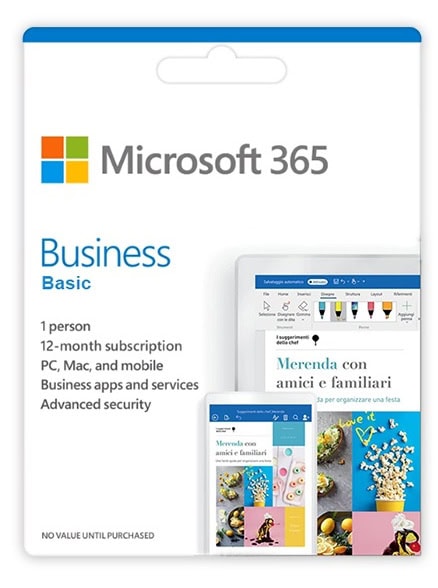 Phần mềm Microsoft 365 Business Basic Microsoft 365 Business Basic