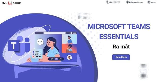 Phần mềm Microsoft Teams Essentials Microsoft Teams Essentials